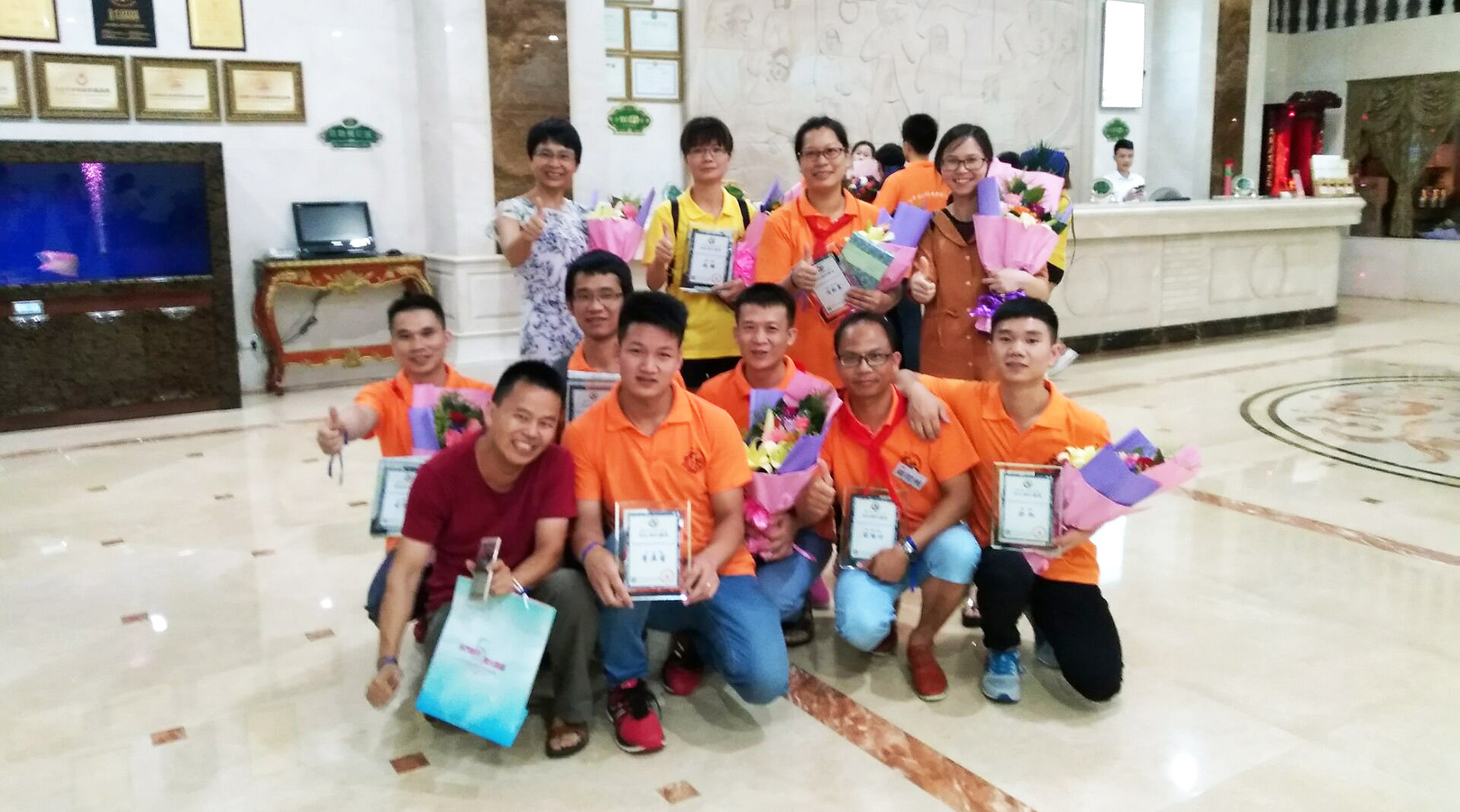 高效执行管理团队小优米app人合照