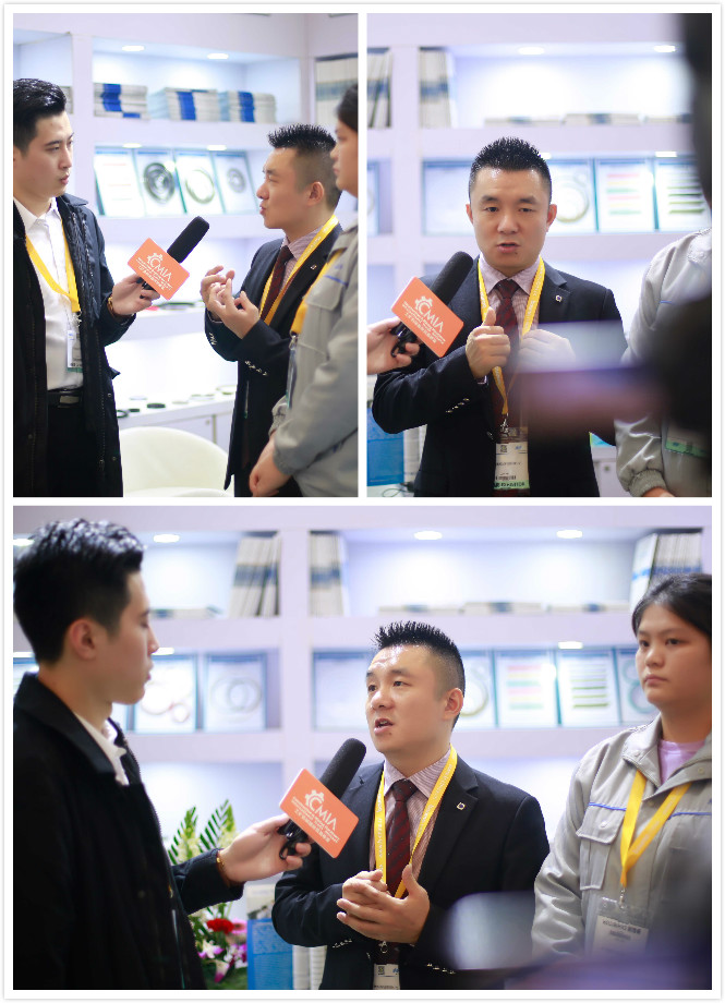 上海宝马展bauma CHINA 2018访问小优米app密封公司胡燕林先生