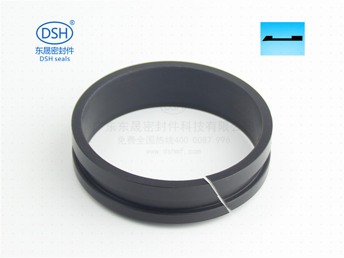 轴用带刮唇导向环DFAI 导向套 (1) 轴用带刮唇导向环DFAI 导向套 (1)